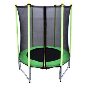   Capetan® 140cm Garden Jump Premium trampoline with safety net and W legs