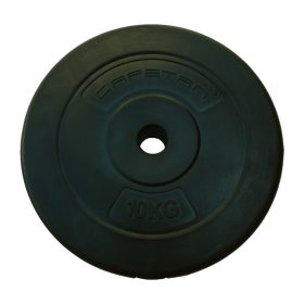 Capetan® 10Kg Vinyl weight plate - size: 31x5,5cm