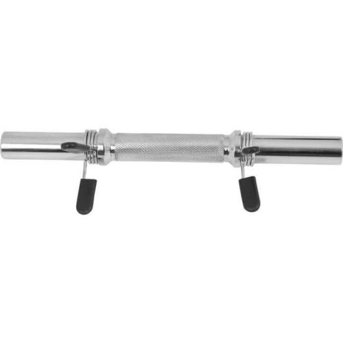Capetan® 355m x 30mm dumbbell handle bar with spring collars