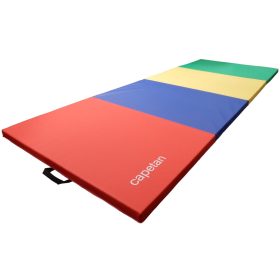  Capetan® Premium Line 120x300x5cm PVC covered foldable fitness mat