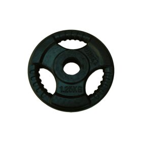   Capetan® Sport Professionl Line Tri Grip 1,25Kg rubber coated 31mm weight plate - Dimensions: 16x2cm