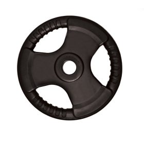   Capetan® Sport Professionl Line Olympic Tri Grip 10Kg rubber coated 51mm weight plate - Dimensions: 32x3,5cm