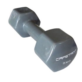   Capetan Professional Line 2x3Kg Vinyl coated dumbbell hand weights set