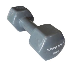   Capetan Professional Line 2x5Kg Vinyl coated dumbbell hand weights set
