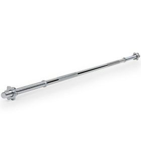   Capetan® 167cm weight bar, 30mm diameter, star locks, max load 200kg, 31,5cm length for weight plates on both ends.