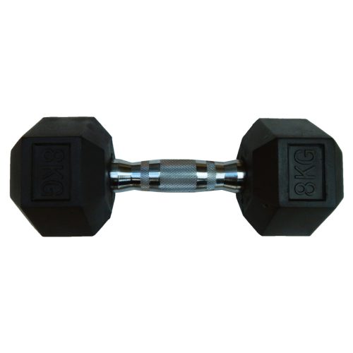 Capetan® Professional Line 8Kg Hex Dumbbell