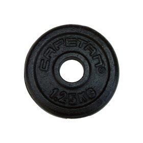   Capetan® 1,25Kg  31mm diameter, cast iron weight plate, dimensions: 12,5x2cm