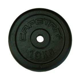   Capetan® 10Kg  31mm diameter, cast iron weight plate, dimensions: 28x3,5cm