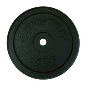   Capetan® 15Kg  31mm diameter, cast iron weight plate, dimensions: 31x4cm